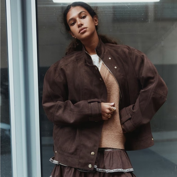 H&M Jackets & Blazers - NWT H&M Oversized Biker Jacket XS